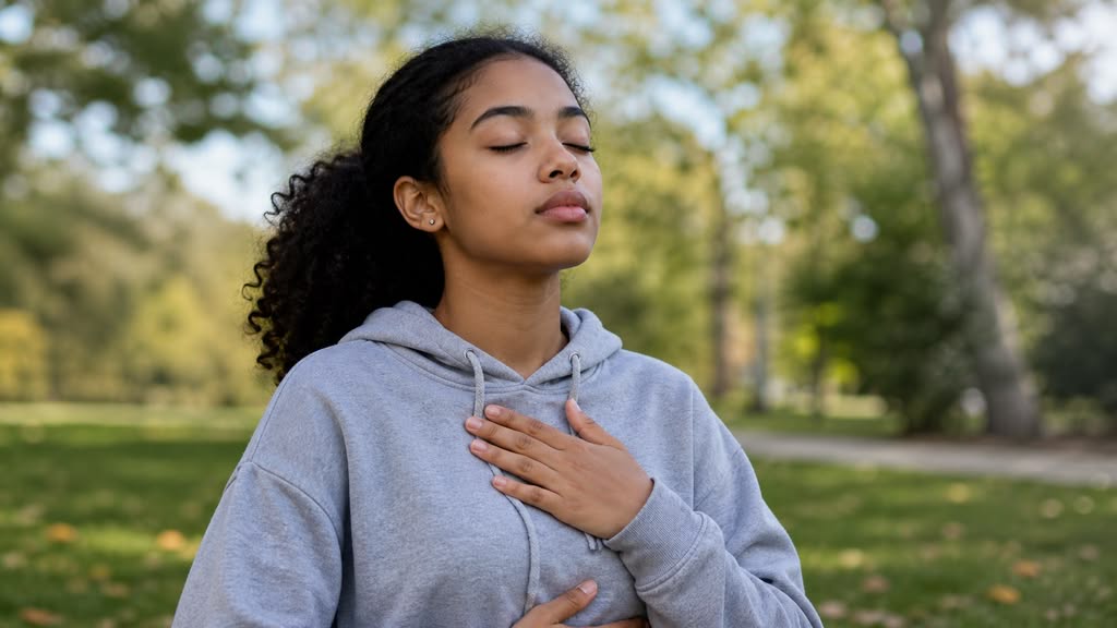 teen mindfulness breathing exercise davis smith mental health