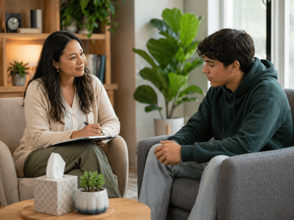 Depression therapy for teens and young adults in New Lenox IL