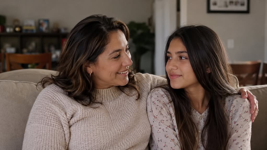 parent recognizing signs of teen anxiety supportive conversation New Lenox, IL