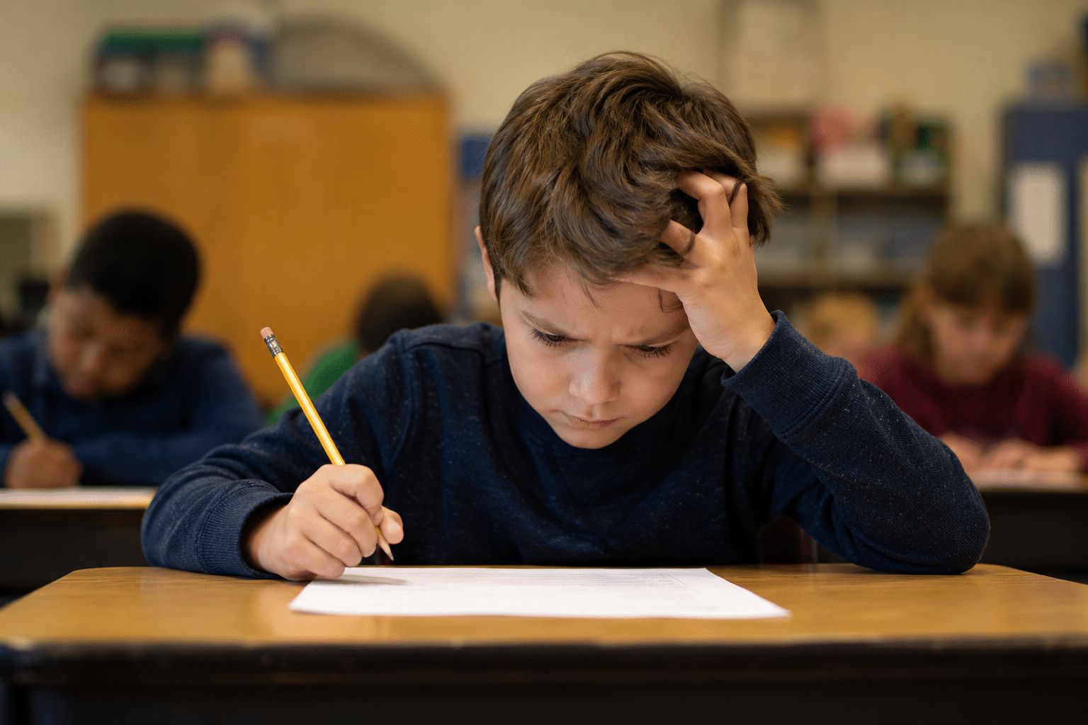 school anxiety therapy calm moment of peace New Lenox, IL