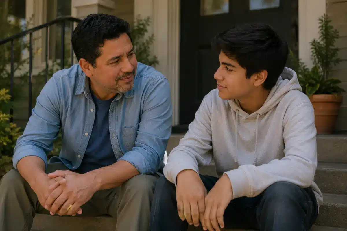Parent recognizing signs of teen anxiety in Frankfort, IL