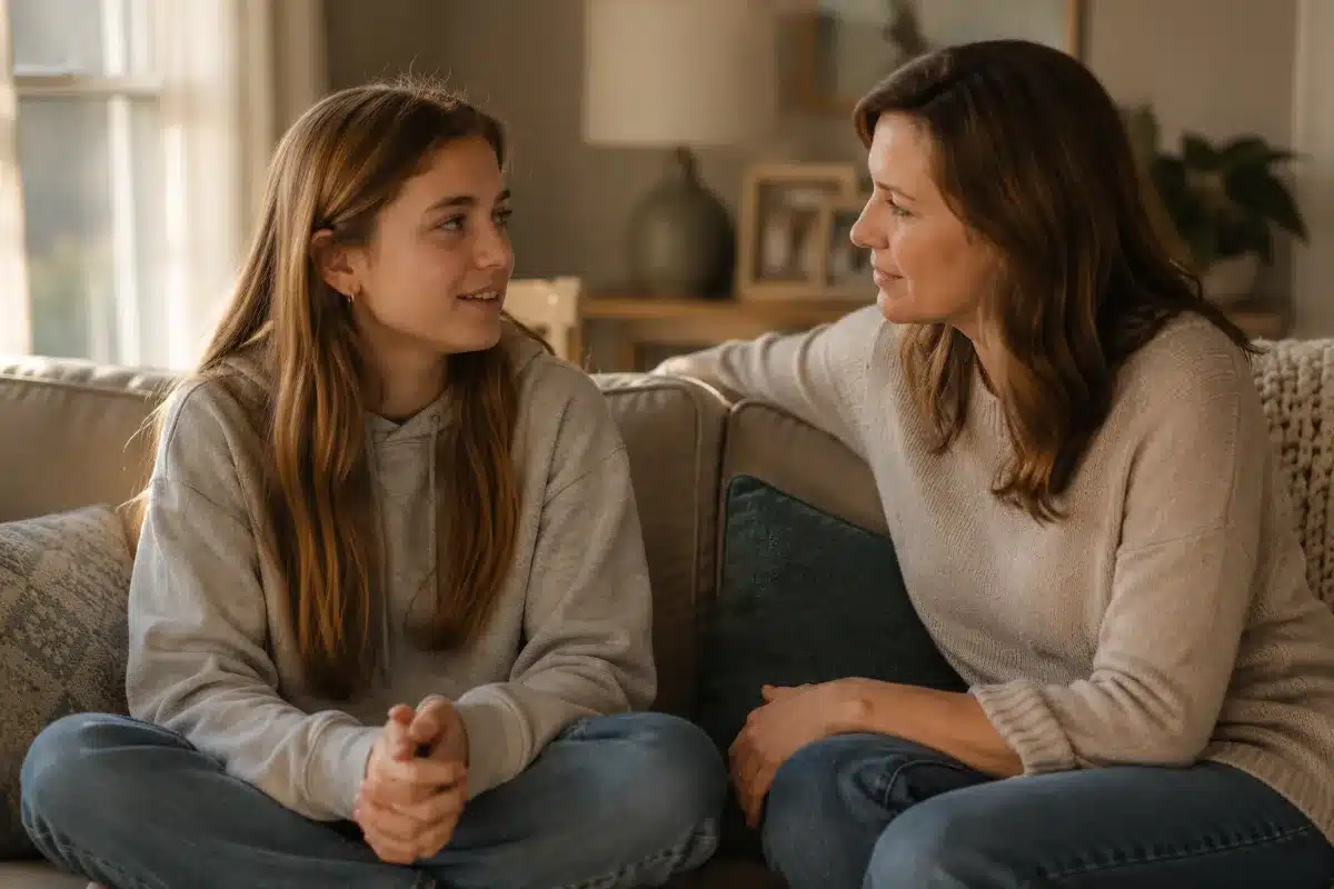 Parent recognizing signs of teen anxiety in Mokena, IL