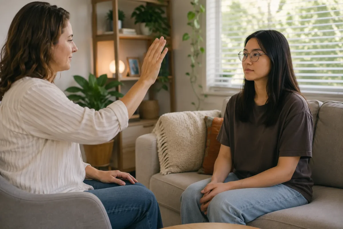 EMDR for anxiety therapy session, New Lenox, IL